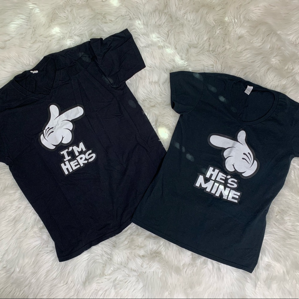 T Shirts (Men L) (Woman M) (sold together)